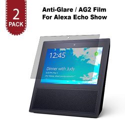 AG2 Anti-Glare Screen Protector for Amazon Alexa Echo Show [2 Pack]