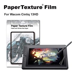 PaperTexture Screen Protector for Wacom Cintiq 13HD [1 Pack]