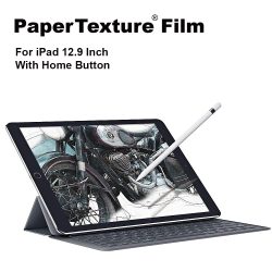 PaperTexture Screen Protector for iPad Pro 12.9 (1st, 2nd Generation, with Home Button) [1 Pack]