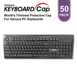 Universal Keyboard Cap for Desktop Keyboard [50 Pack]