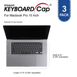 Keyboard Cap for MacBook Pro 15 Inch [3 Pack]